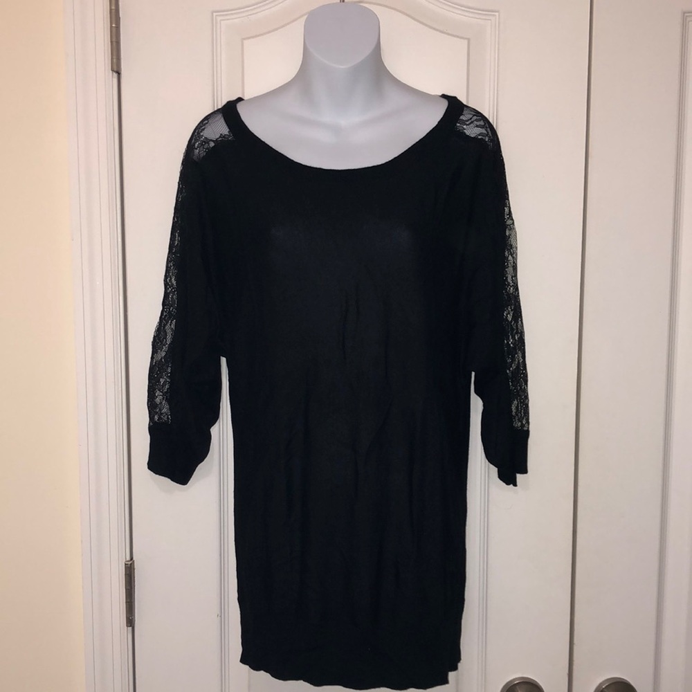 Calvin Klein 3/4 Slv Sweater Tunic